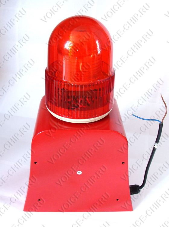 Промышленный свето-звуковой маяк VS-500A для предупреждения и оповещения, задняя панель